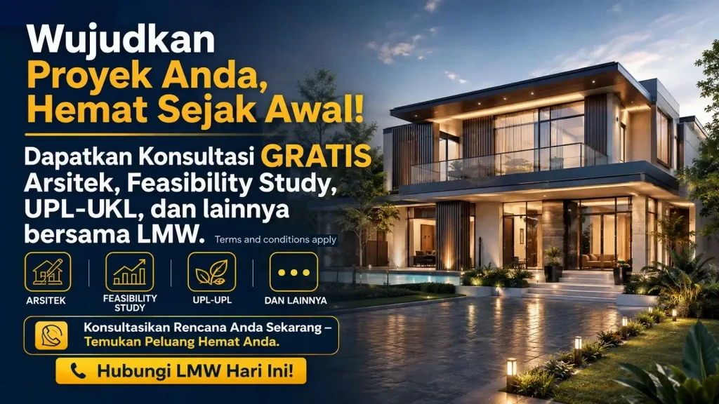 jasa arsitek feasibility study upl ukl gratis terbaik indonesia